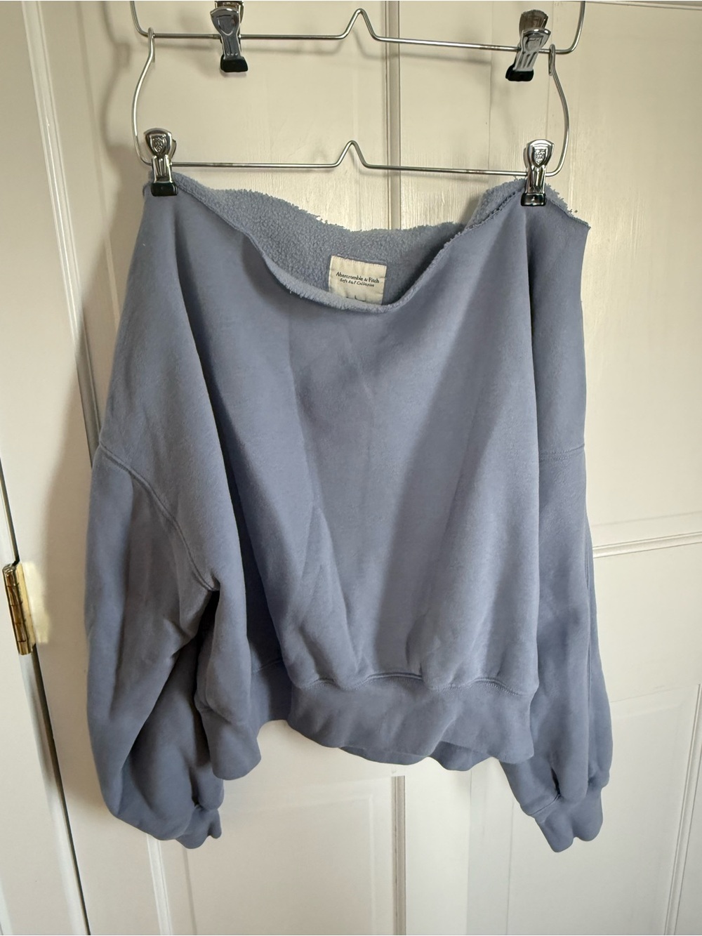 Abercrombie & Off the Shoulder Sweatshirt size L